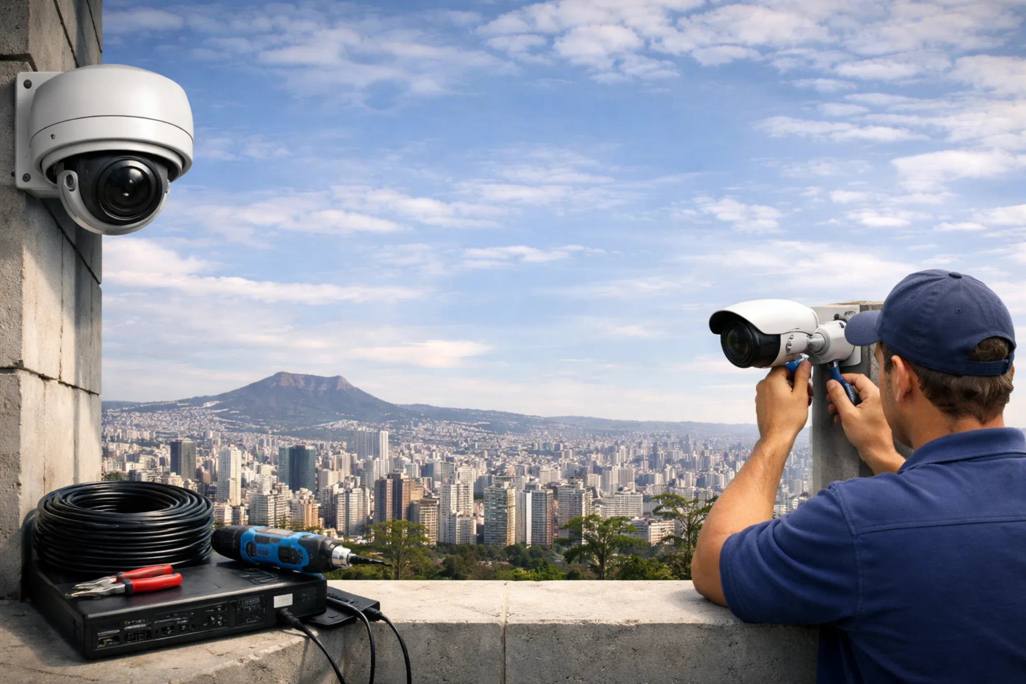 Projeto personalizado de CFTV